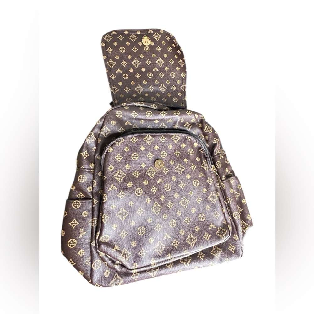 Brand New Mini Designer Pattern Backpack Purse - Picture 2 of 5
